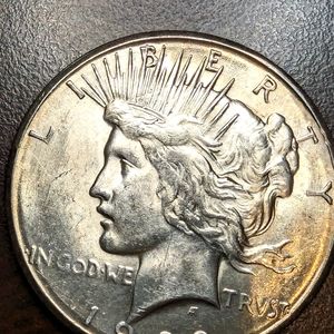 1922S US Peace dollar coin